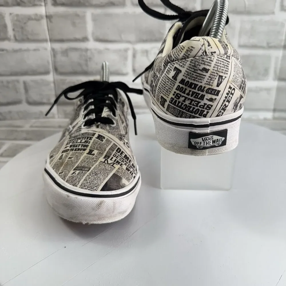 VANS x Harry Potter Comfycush Era Daily Prophet Men's 9.5 Skate Shoes